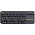 Logitech Tastatura K400 PLUS Wireless Touch YU crna
