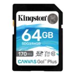 Kingston Canvas Go Plus 64GB SDG3 SDXC class10