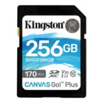 Kingston Canvas Go Plus 256GB SDG3 SDXC class10