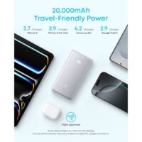 Anker Zolo Power Bank 20000mAh 22.5W USB-C kabl (crni) - Slika 5