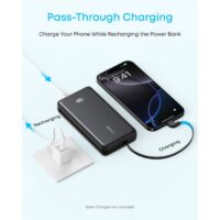Anker Zolo Power Bank 20000mAh 22.5W USB-C kabl (crni) - Slika 4