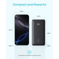 Anker Zolo Power Bank 20000mAh 22.5W USB-C kabl (crni) - Slika 2