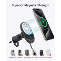 Anker MagGo Wireless Auto Punjač 15W - Slika 3