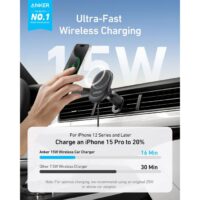 Anker MagGo Wireless Auto Punjač 15W - Slika 2