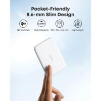 Anker Nano Powerbank 5000mAh slim (bela) - Slika 3
