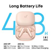 Anker Soundcore Liberty 5 slušalice (roze) - Slika 2