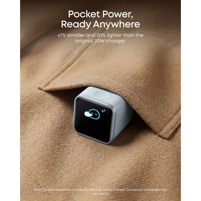 Anker Nano 45W Smart Display punjač - Slika 2