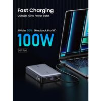 Ugreen Power Bank 20000mAh 100W + type C kabl - Slika 4