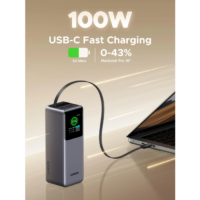 Ugreen Power Bank 20000mAh 130W + integrisan kabl - Slika 5